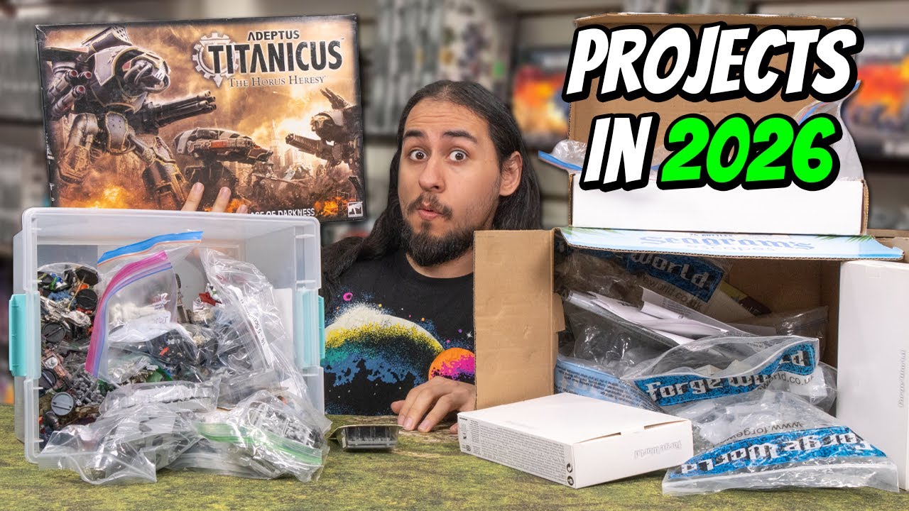 ALL The 40k Projects I Want to Tackle In 2026!