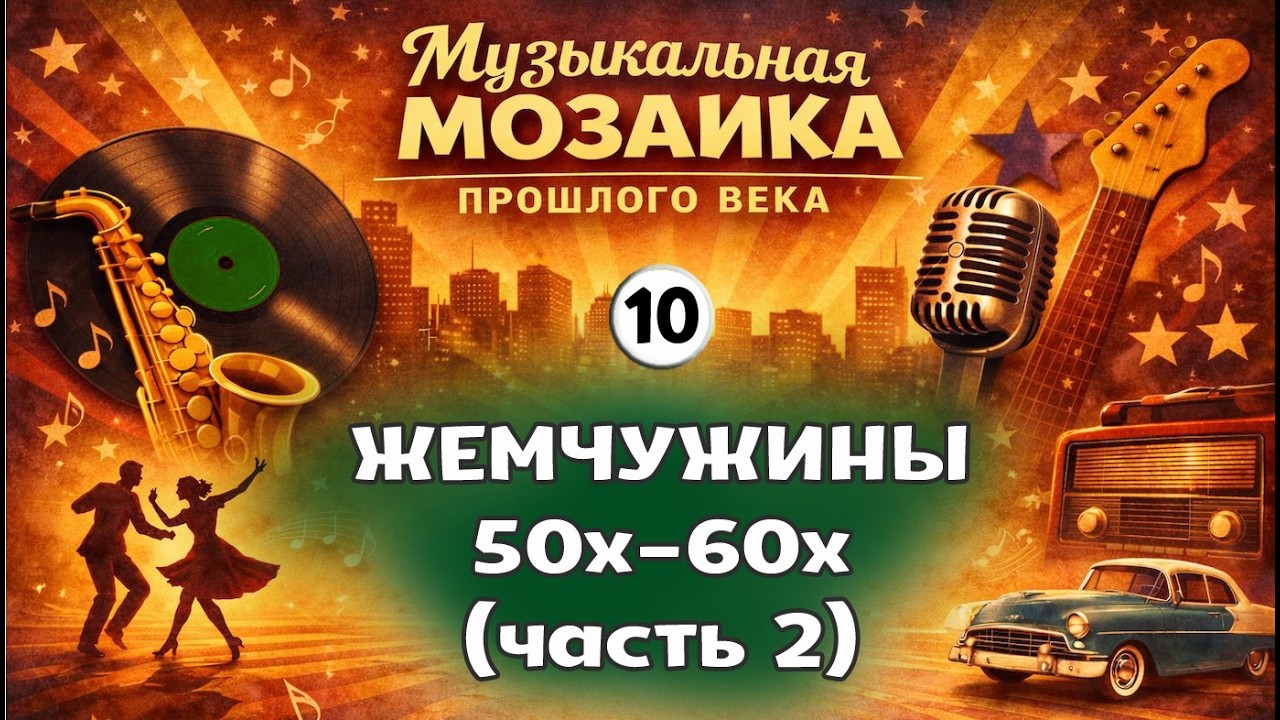 ЖЕМЧУЖИНЫ  50-60-х (часть 2). ВЫПУСК 10.