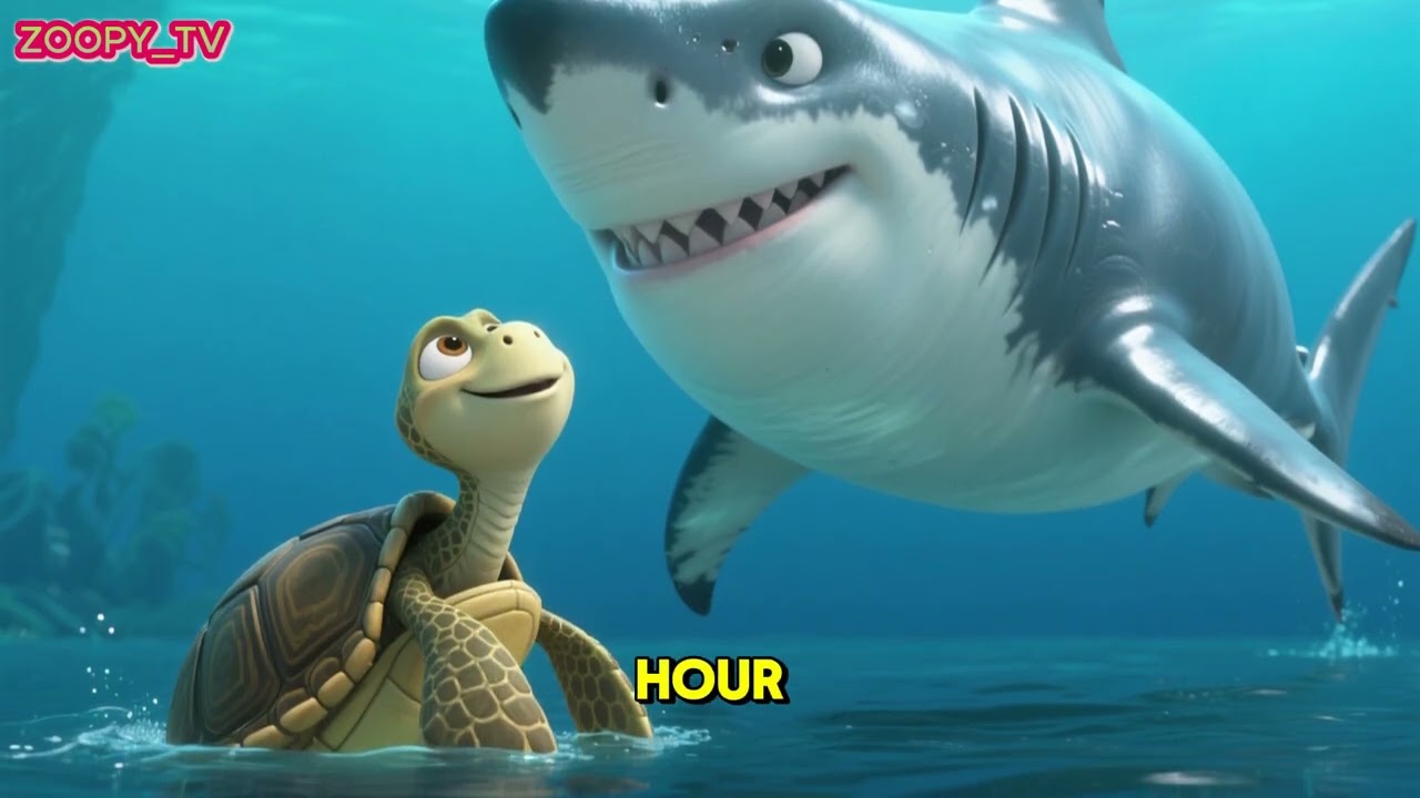 The Big Shark Who Helped Friends 🦈 | Educational Story for Kids