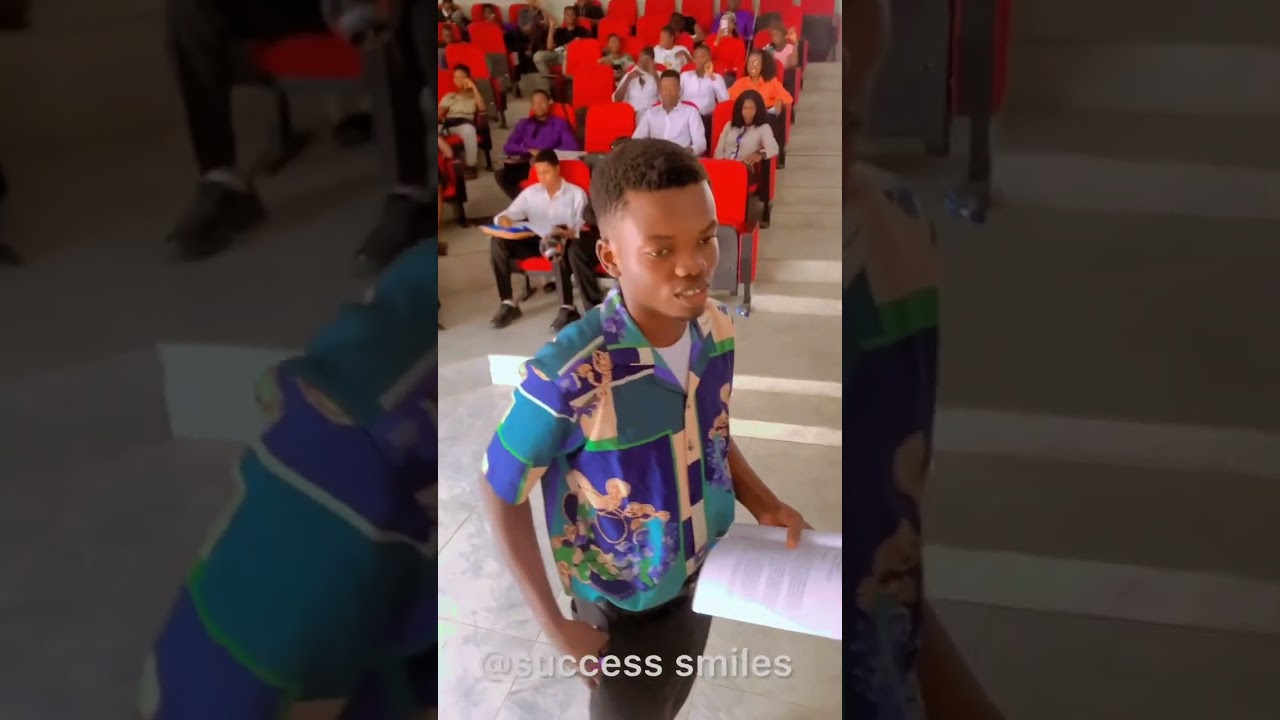 A day in my life as a mass communication lecturer @successsmiles 