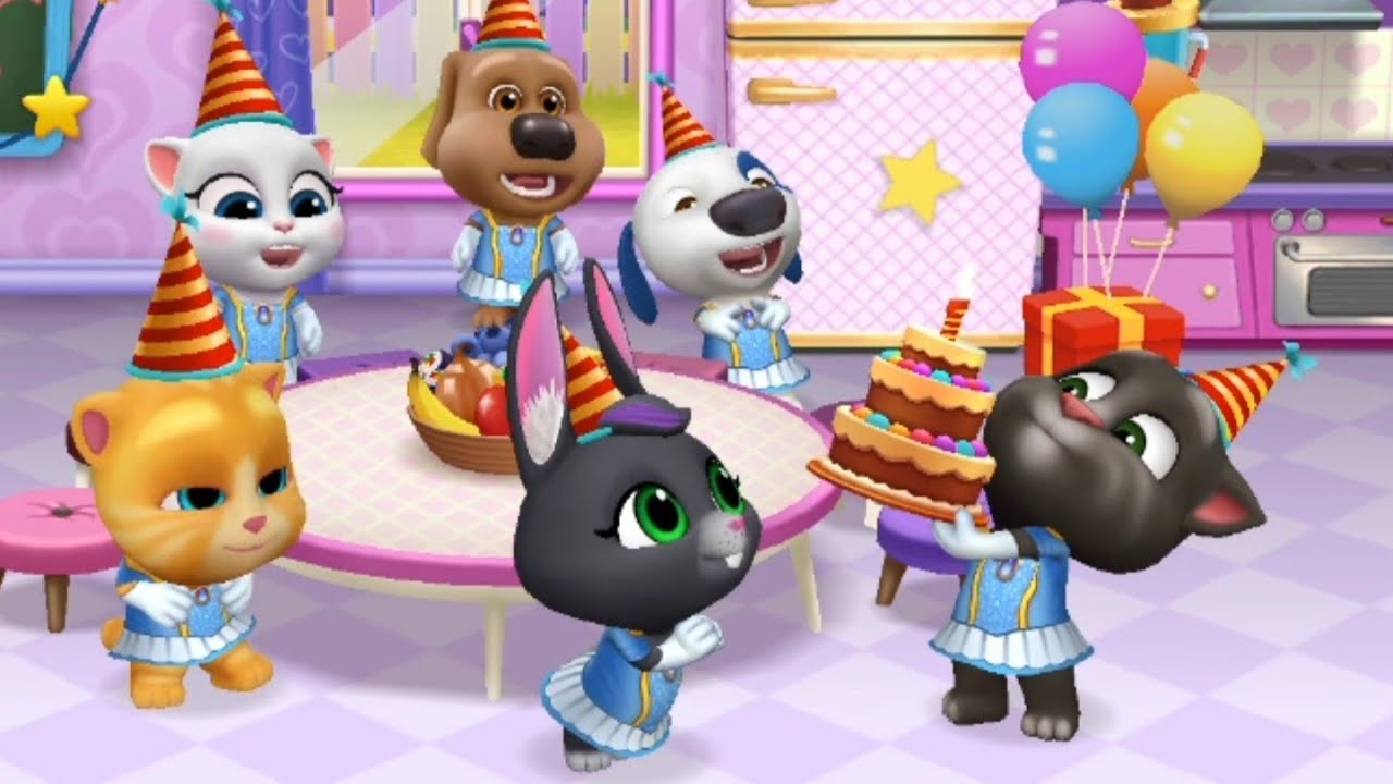 My Talking Tom Friends Gameplay Day#100 Century Complete