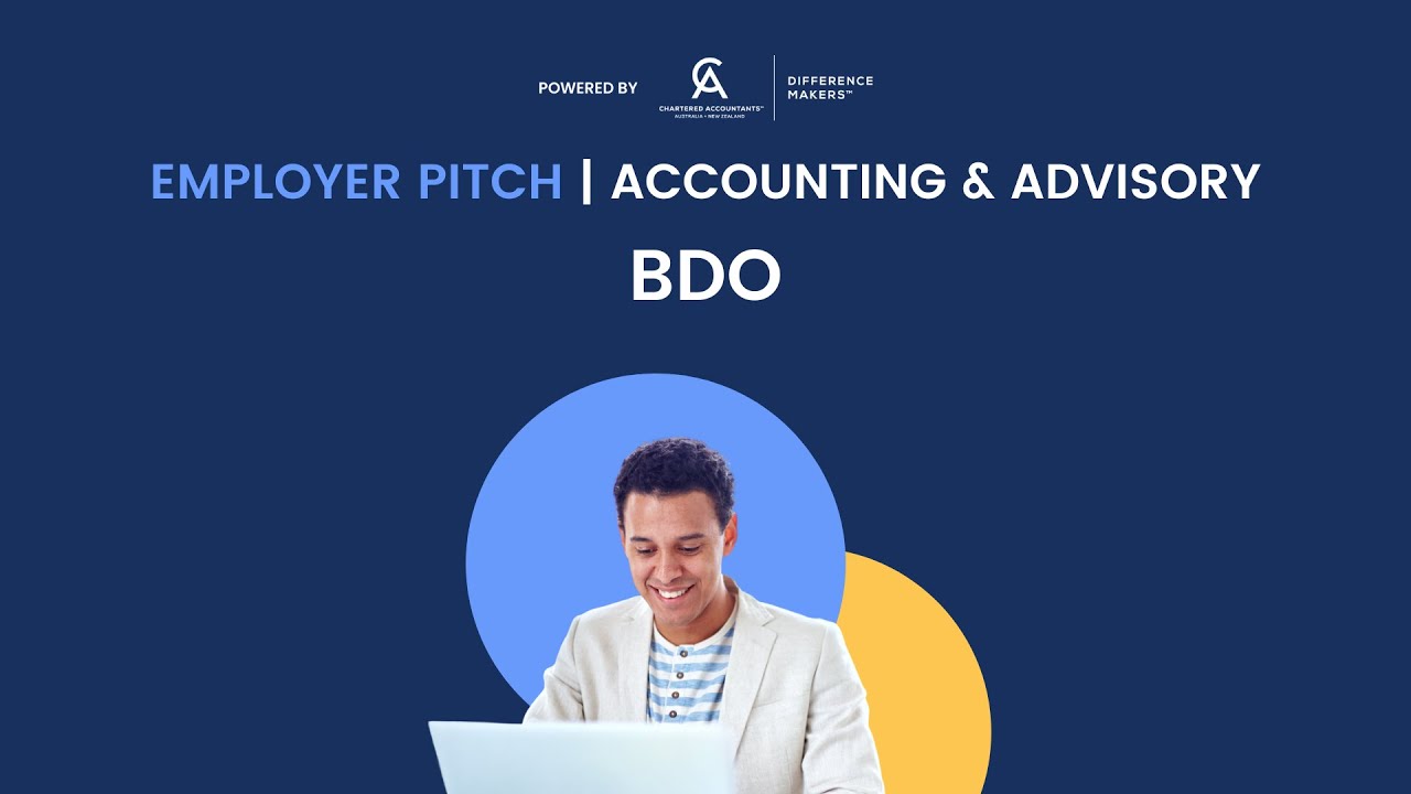 AU February Job & Internship Super Fair 2022 | Employer Pitch - BDO