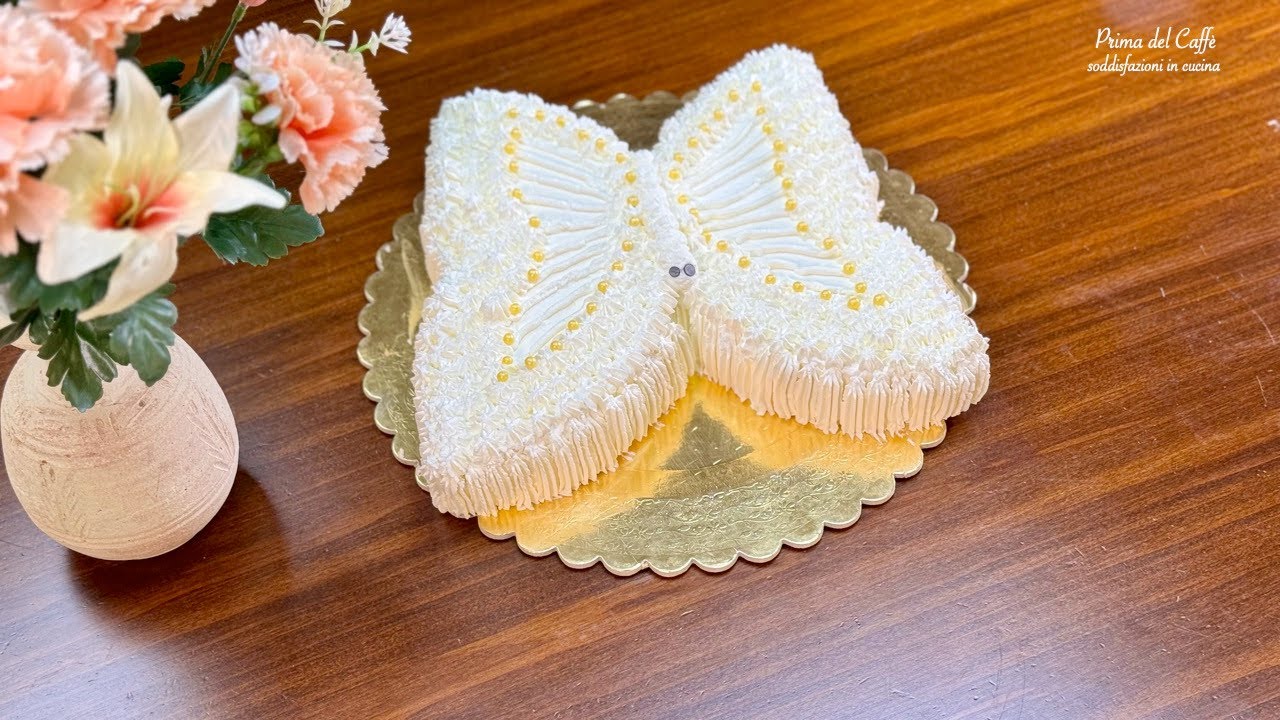 🦋 Torta Farfalla Torta Scenografica per Feste e Compleanni 🎂 Dolce Creativo e Facile da Fare in Casa