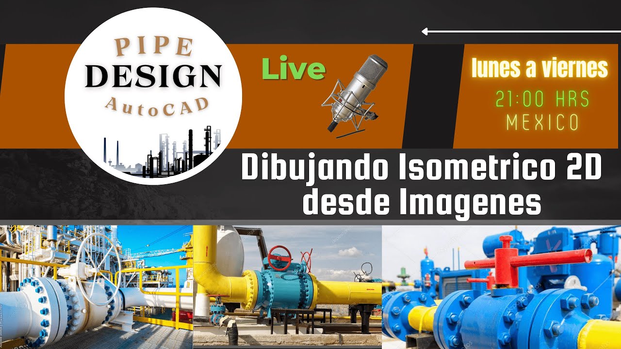 Aprende a Capturar Tuberia De Imagen A Isometrico 2D En AutoCAD