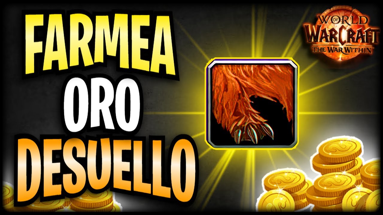 MEJORES SPOTS de Desuello para GANAR MUCHO ORO Fácil y SOLO en WoW: The War Within