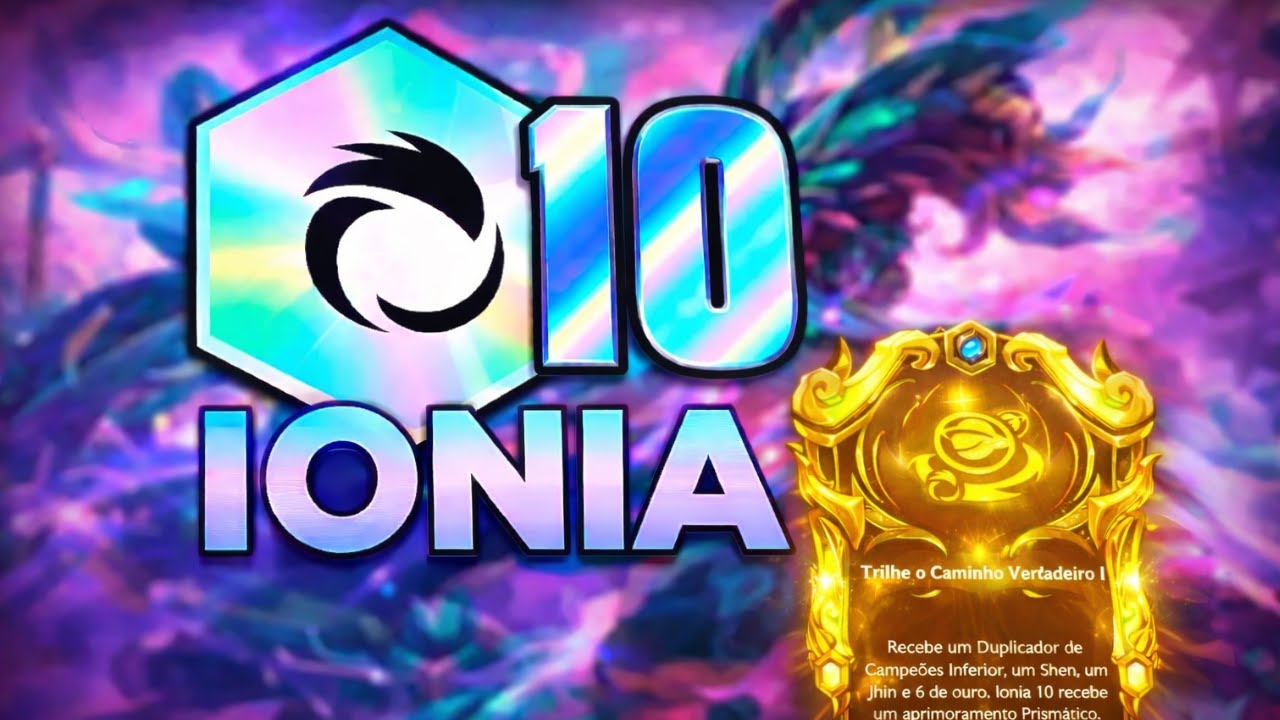COMP DE IONIA PRISMATICO ! 10 IONIA É MUITO INSANO E AQUI EU ENSINO A FAZER !