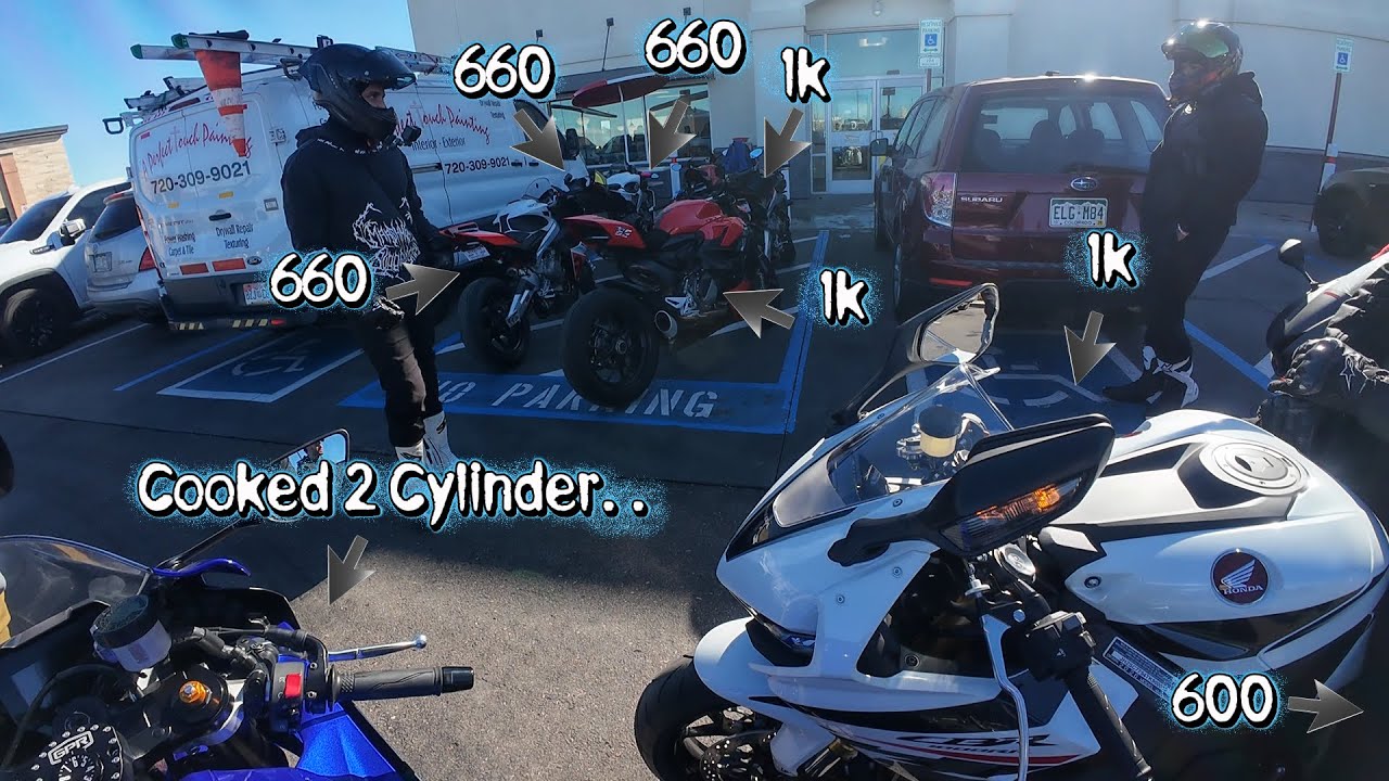 The 2 Cylinder that could vs big bikes.