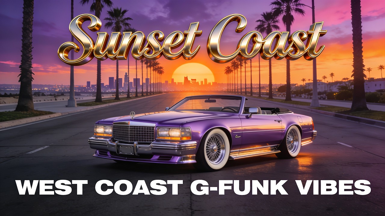 🚘 G-Funk Sunset Sessions 🌴 Rolling Down the Boulevard | West Coast Chill