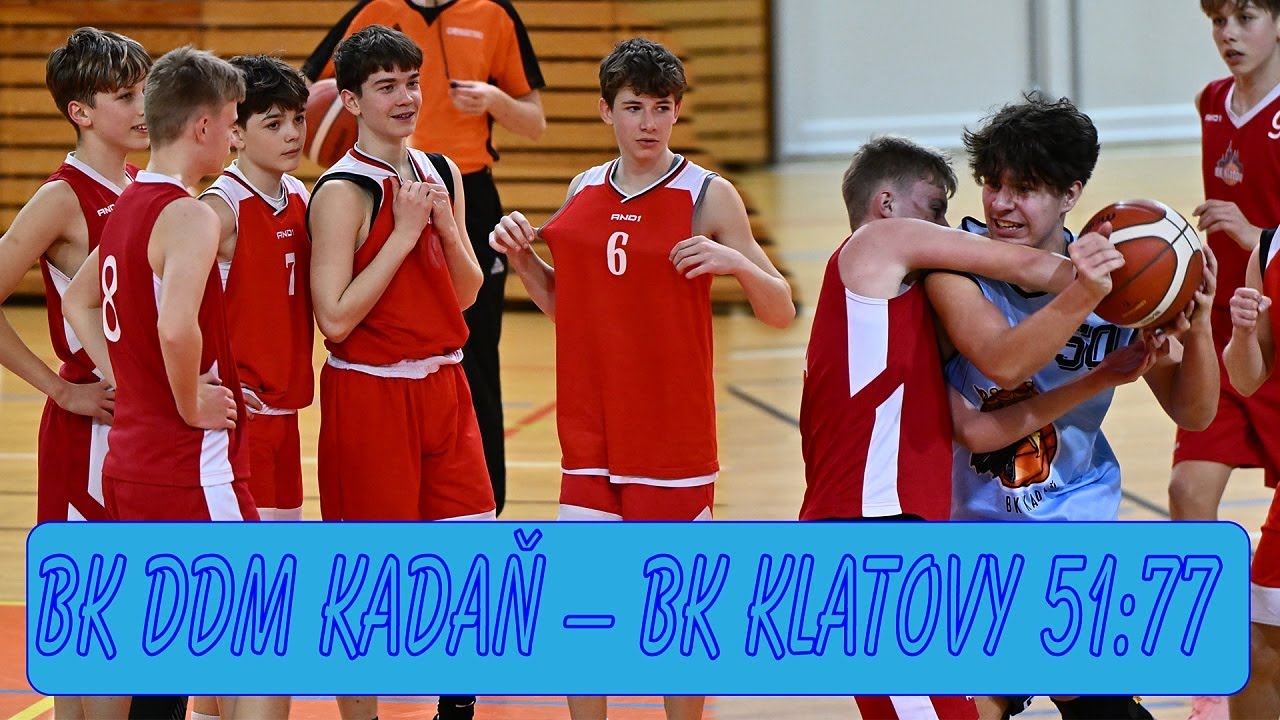 BK DDM Kadaň – BK Klatovy 51:77