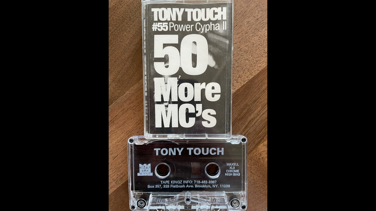 Tony Touch - #55 MC's Power Cypha II (Hip Hop Mix 1997 Brooklyn NY)