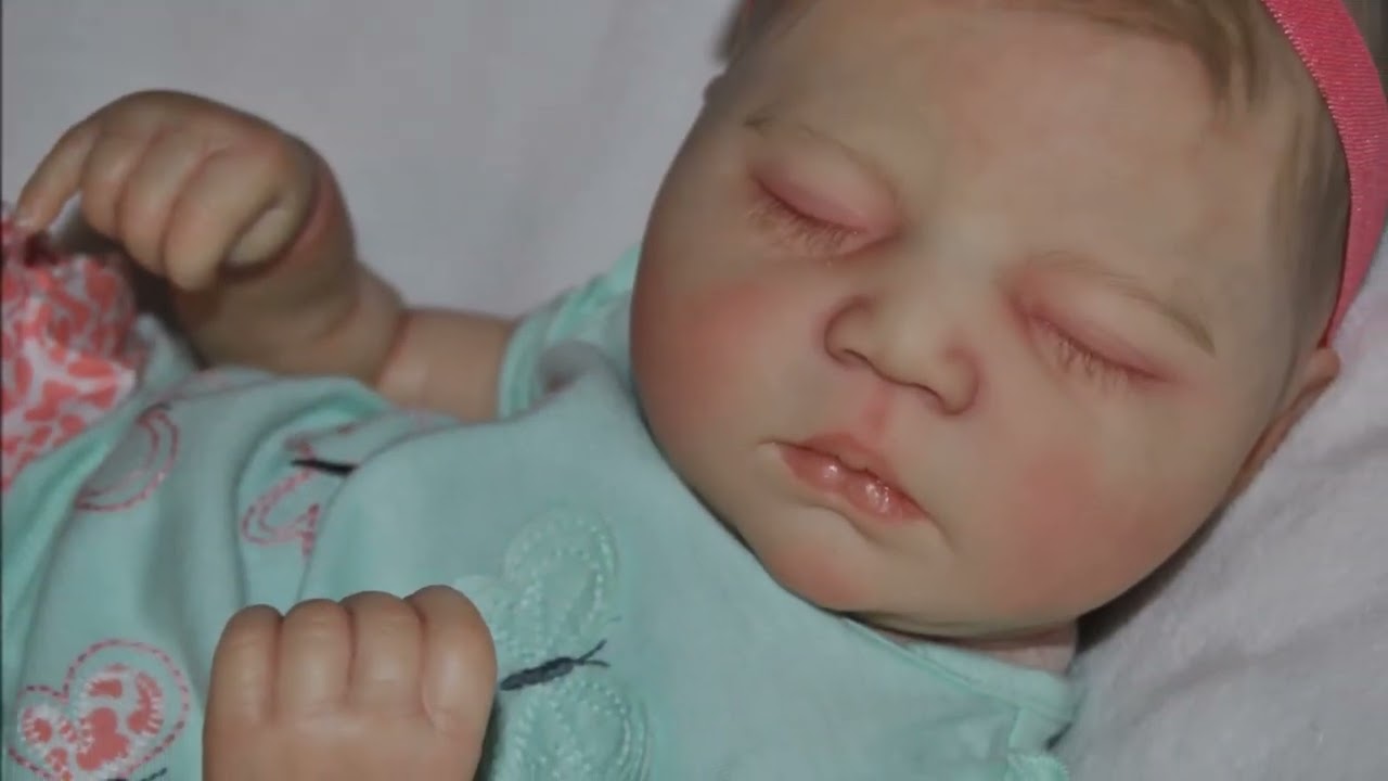 Johannah Asleep by Kathleen's Cradle Reborn Nursery