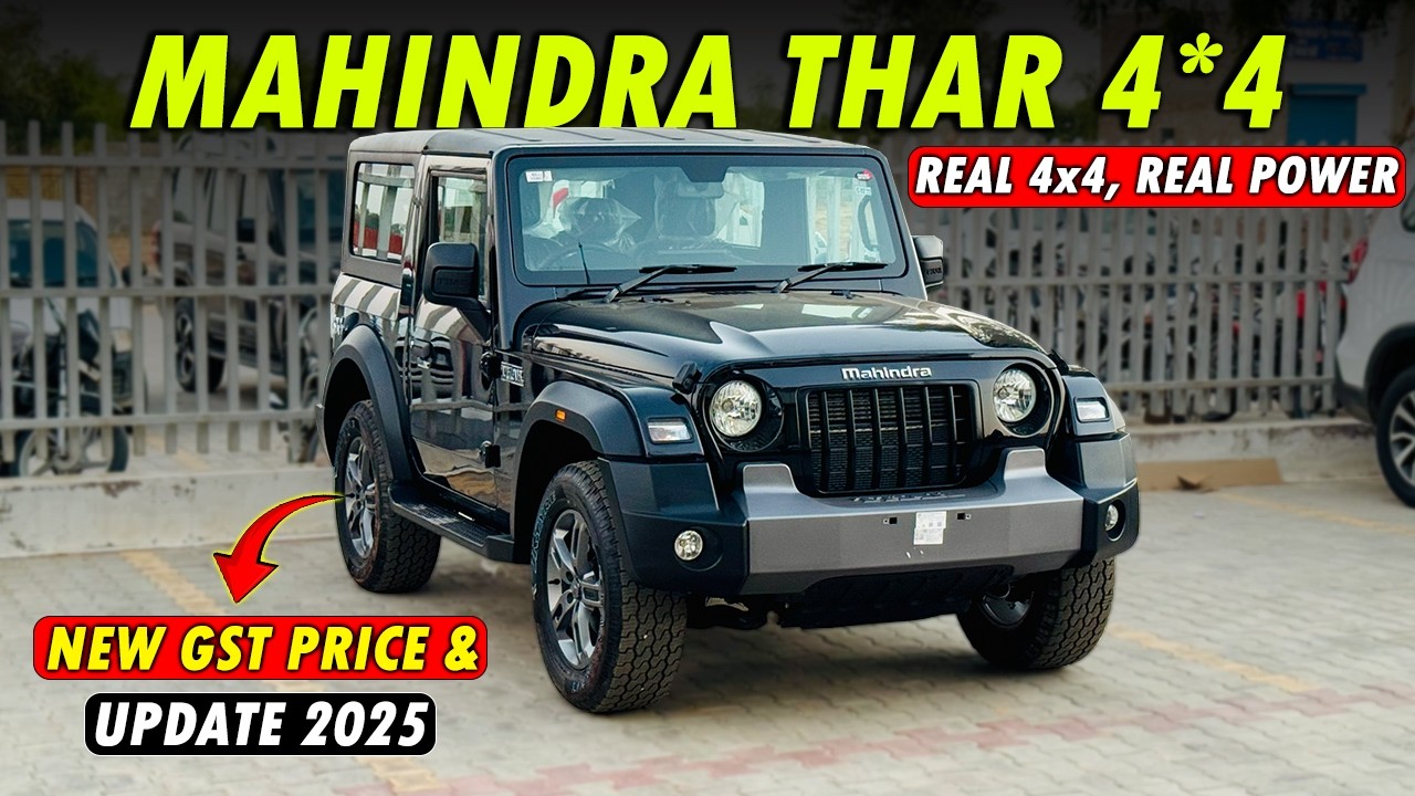 Mahindra Thar Lx 4*4 Detailed Review 2025 - Real 4x4, Real Power 🔥| CARSINFO |