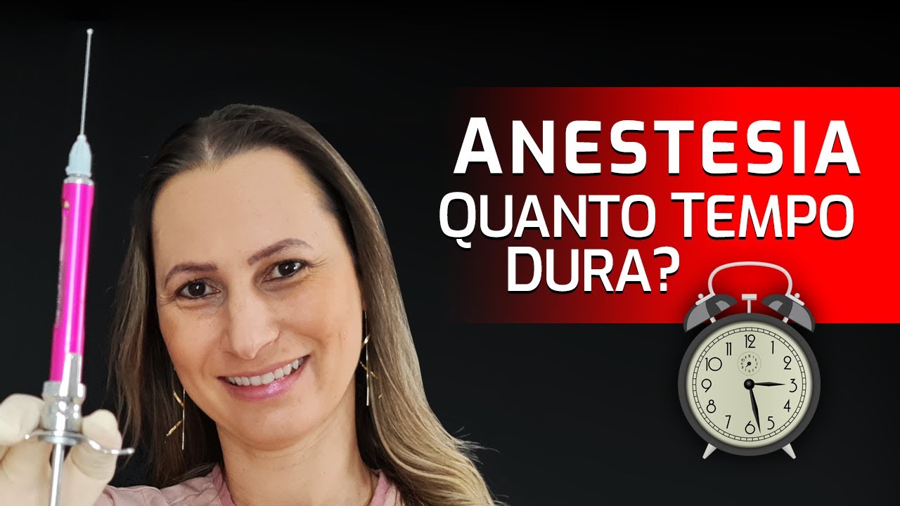 [TEMPO DE DURAÇÂO] Anestesia Odontológica - Quanto tempo dura o efeito da anestesia?