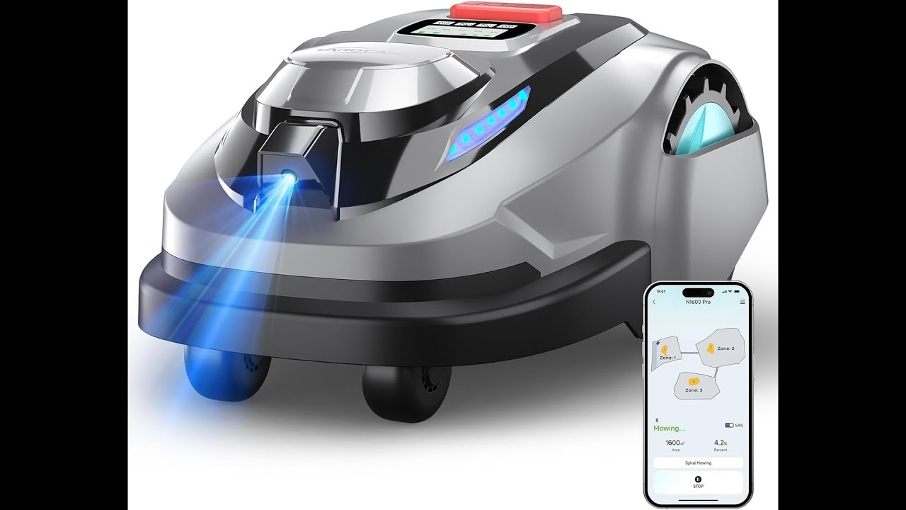 YARDCARE N1600 PRO Robot Mower Review Is This Wireless Mower ACTUALLY Worth It