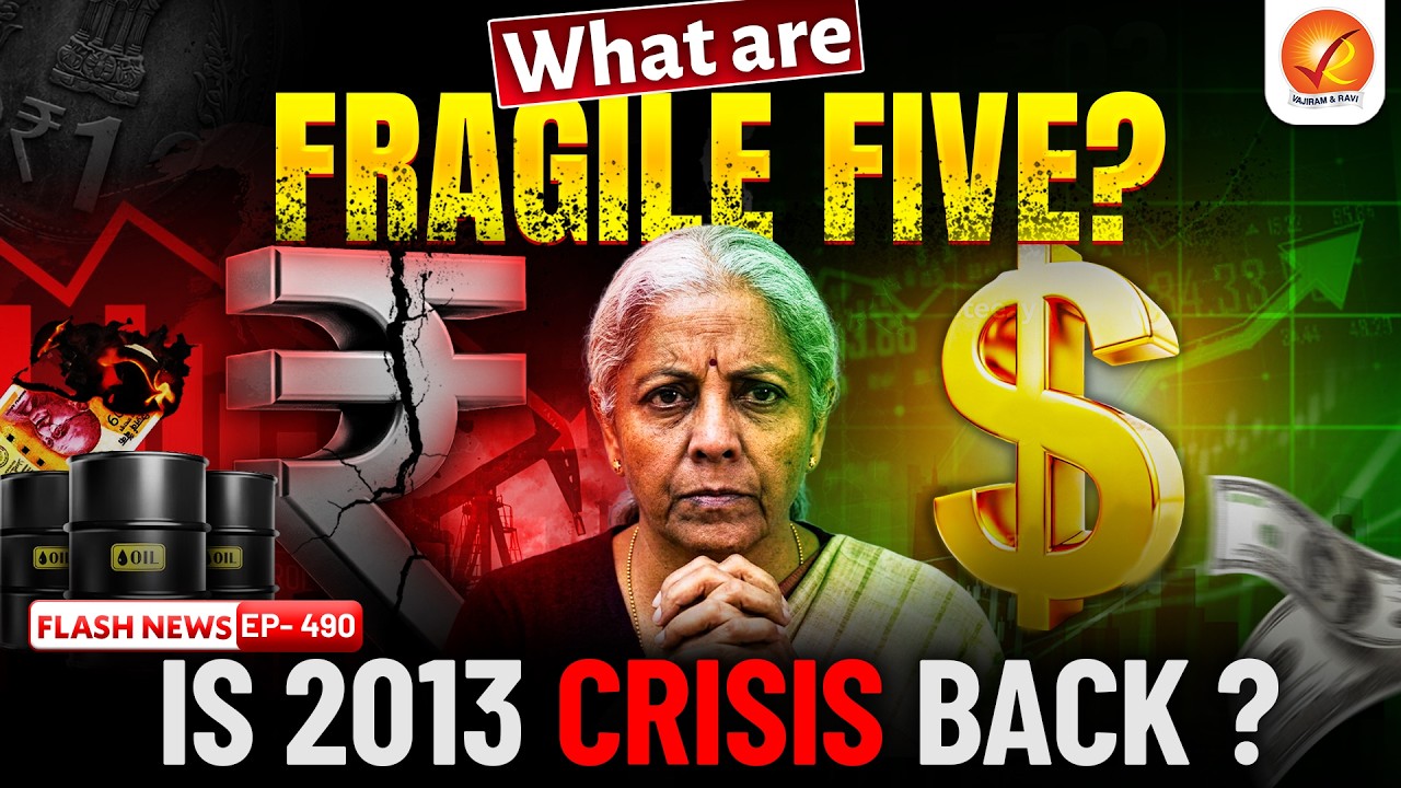 Rupee at ₹95: Is India Back in the Fragile Five? | 2013 vs 2026 Full Analysis