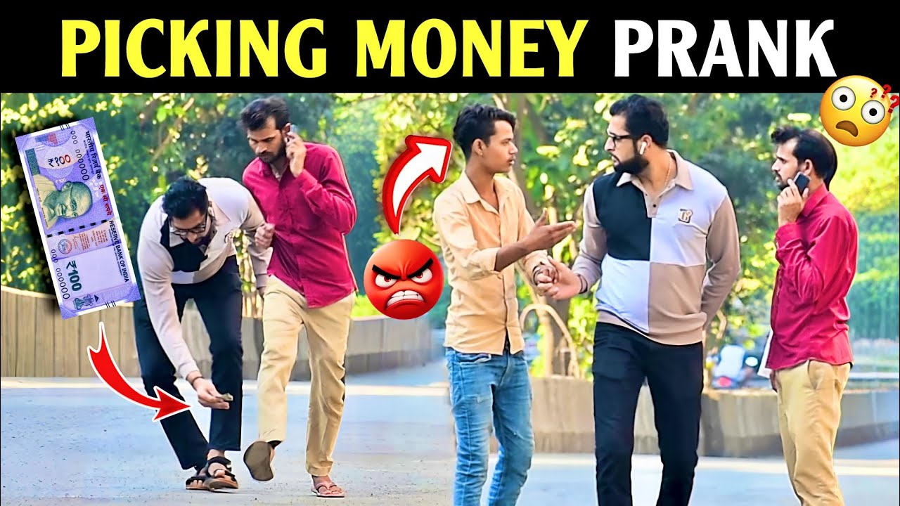 Picking Money Prank 😅 | Prakash Peswani | 