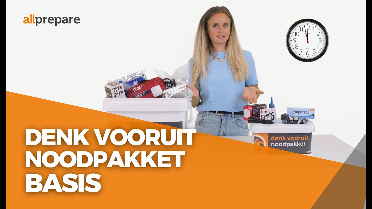 Denk Vooruit Noodpakket Basic productvideo