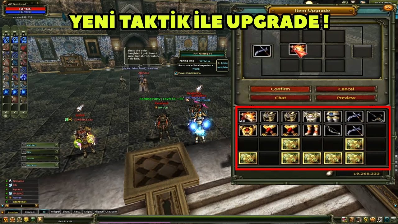 BAHTİYARR - 20 Gb ile +6 İtem Toplayıp Katlama Challenge Yapıyor ! Knight Online