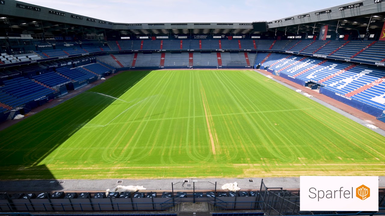 Sparfel - Terrain en gazon hybride SIS Grass - Stade Michel d'Ornano - CAEN