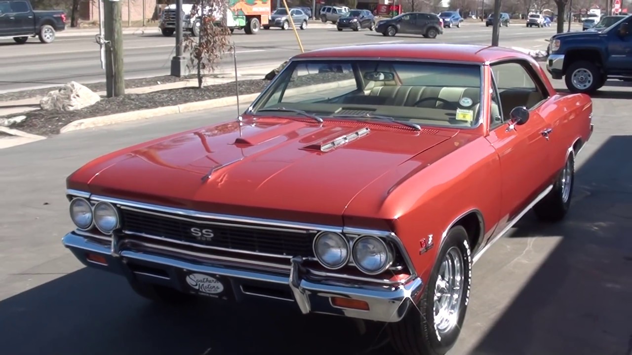 Chevrolet Chevelle SS 1966 года выпуска, 39 500 долларов США