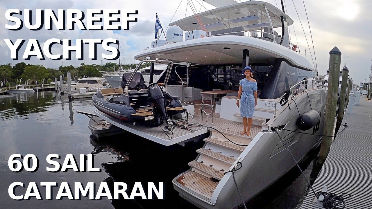 $ 2,900,000 + SUNREEF 60 ПАРУС РОСКОШНЫЙ КАТАМАРАН ПАРУСНАЯ ЯХТА ТУР Liveaboard Чартерная прогулка