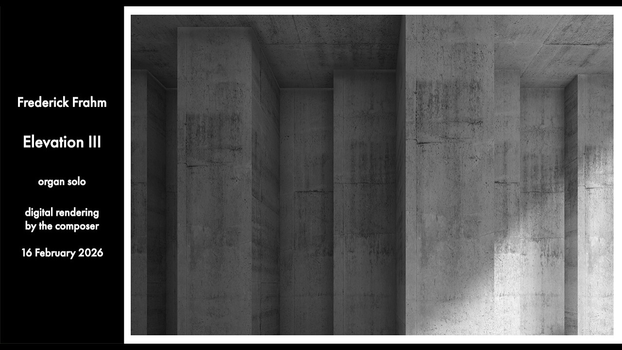 Frederick Frahm: Elevation III