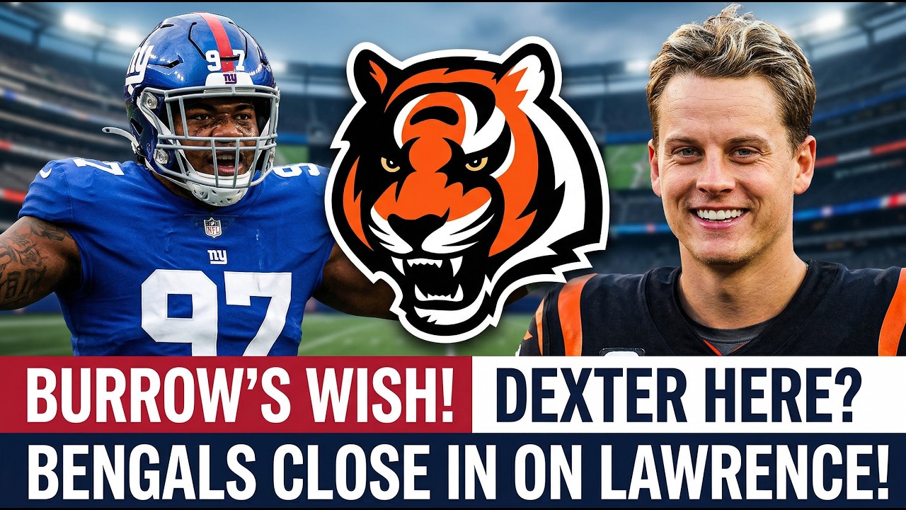 5 mint ago: Joe Burrow Finally Gets His Wish &mdash; Bengals Close In On Dexter Lawrence