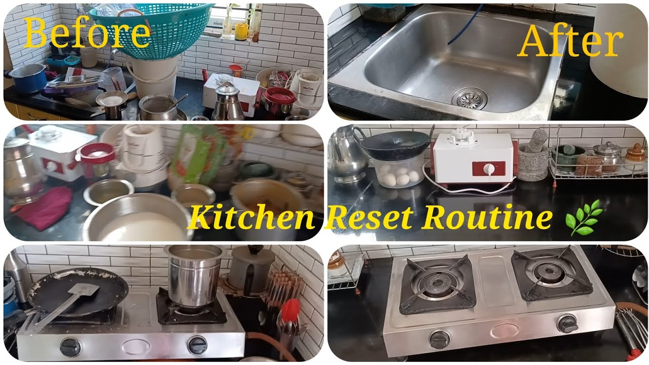 Mid-Morning Kitchen Reset Routine | Calm Indian Homemaker Vlog 🤷