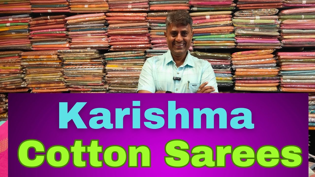 ✨ Karishma Cotton Sarees 🛍️ Coimbatore’s Best Cotton Saree Collection at Shri Murugan Sarees 💖