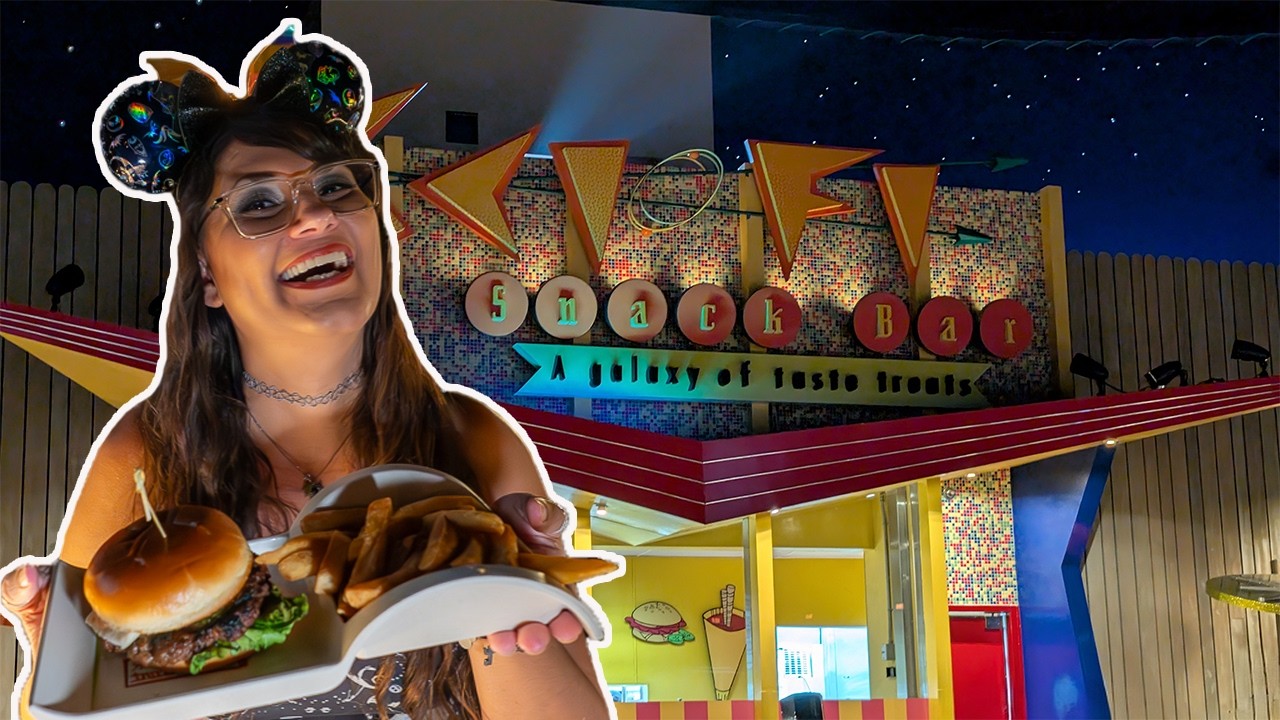 Sci Fi Dine In Theater 🛸 Disney World Hollywood Studios food review