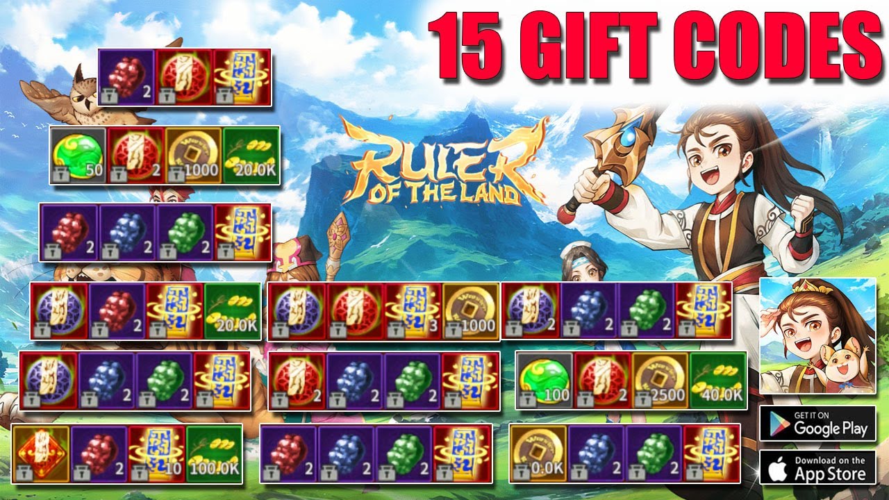 Ruler of the Land | Complete 15 Gift Codes & Redeem Guide | Active Ruler of the Land Codes
