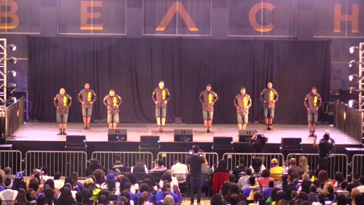 Long Beach Step Show 2018 Champions Alpha Phi Alpha