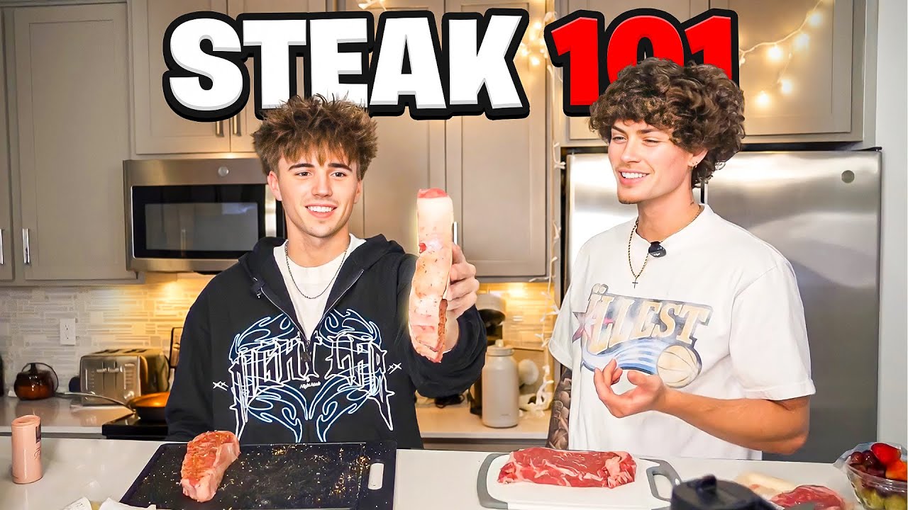 How To Make A Steak… Ft Bryce & Ace