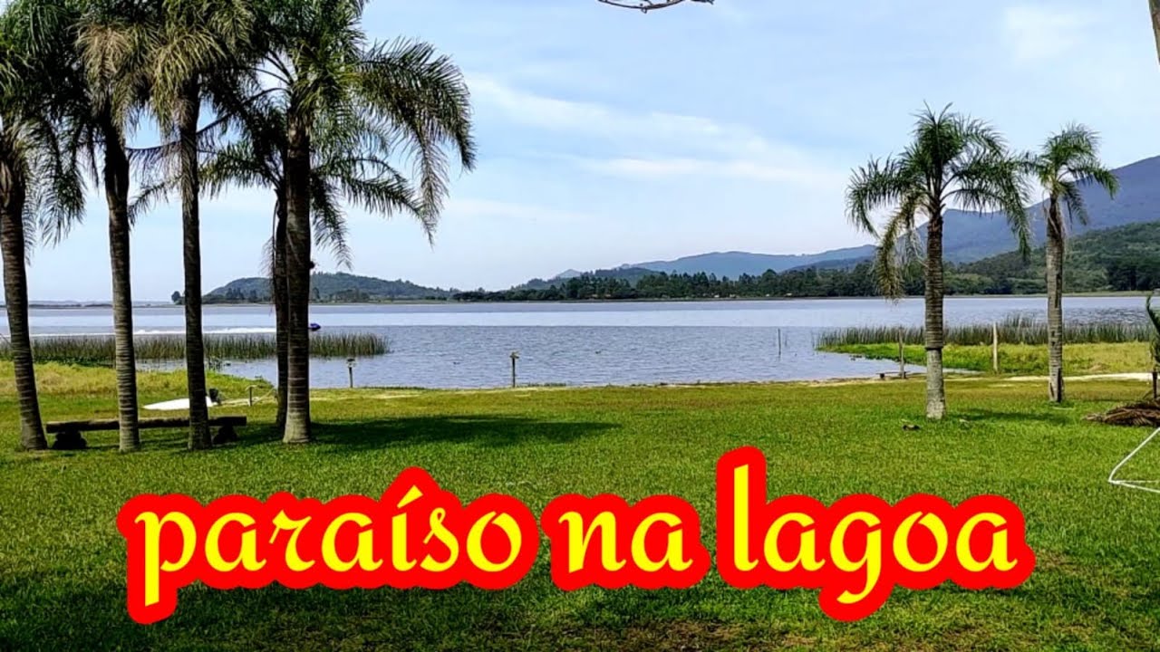paraíso na lagoa                                                    camping Recanto da lagoa Osório