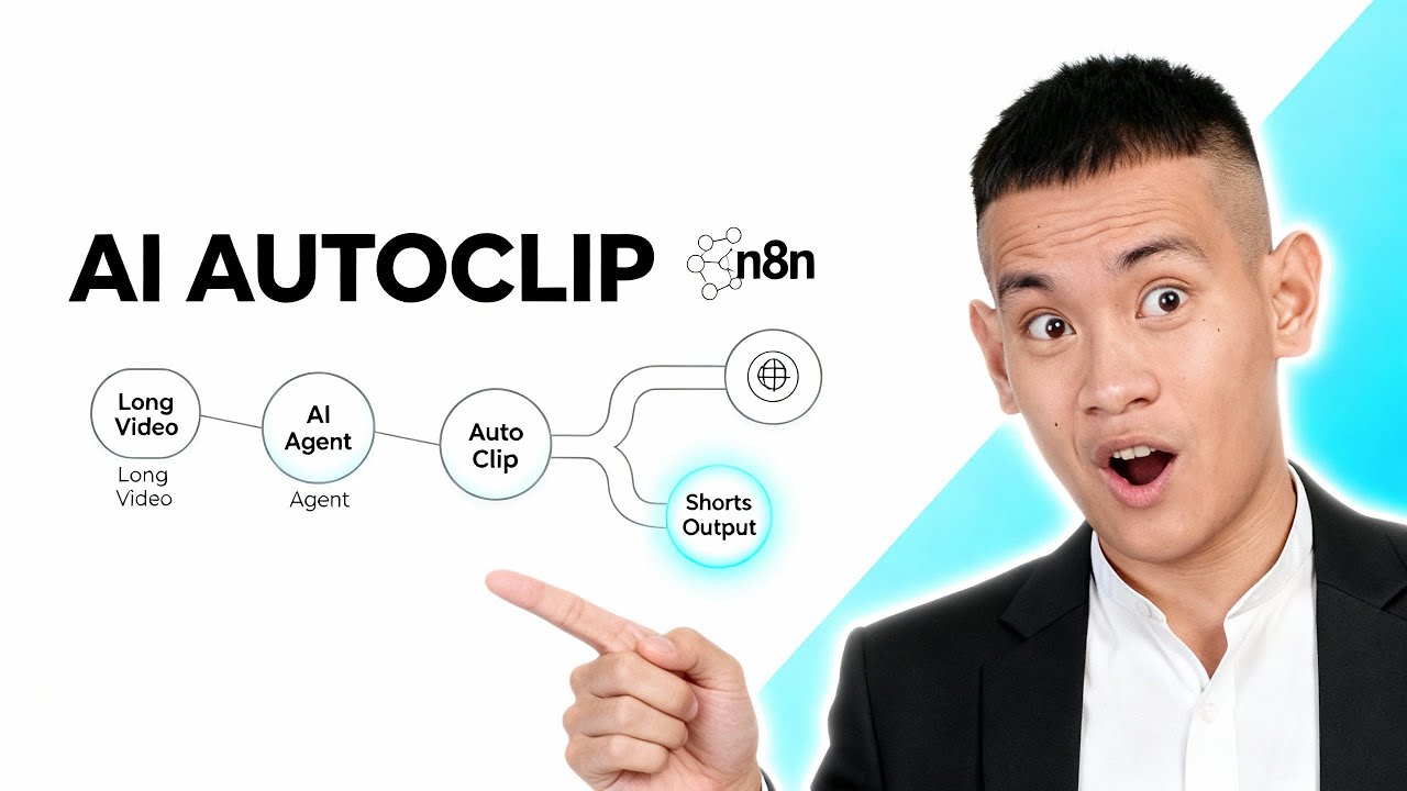 AI Agent Auto Clip & Upload (FREE Workflow n8n)
