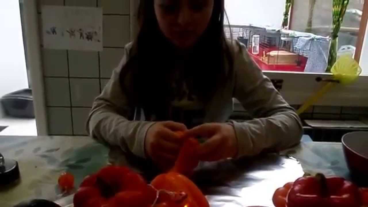 Helena knutseltips/ Halloween paprika lantaarntjes