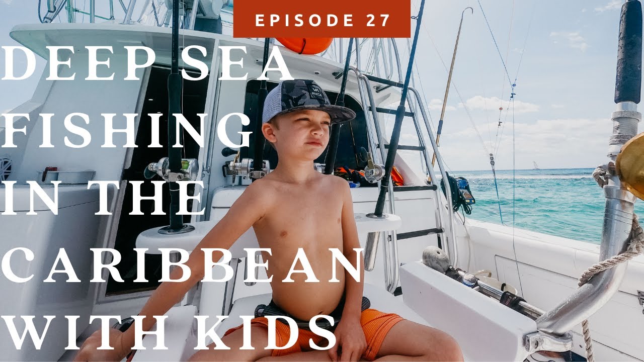 Deep sea fishing with kids
