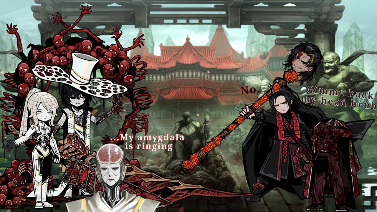 The House of Spiders: The Ring Apprentice/Nursefather Faust/Hong Lu vs Jia Qiu and Lei Heng