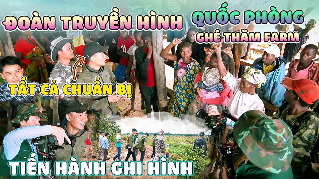 Quanglinhvlogs || Buổi Ghi Hình Của Đoàn QPVN Tại Quang Linh Farm Diễn Ra Như Thế Nào ?