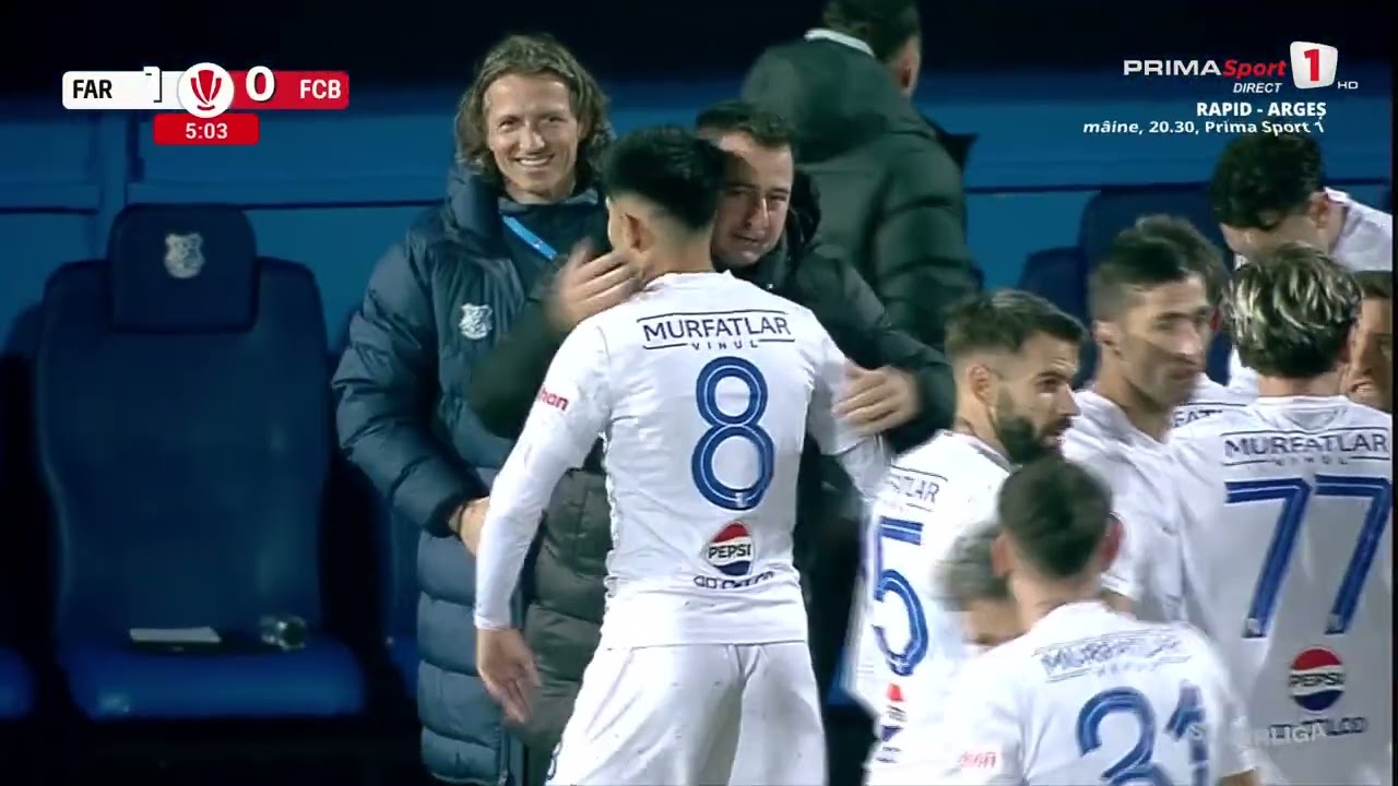GOOOL! Farul - FC Botoșani 1-0. Execuție senzațională a lui V&icirc;nă! &rdquo;Marinarii&rdquo; intră &icirc;n avantaj