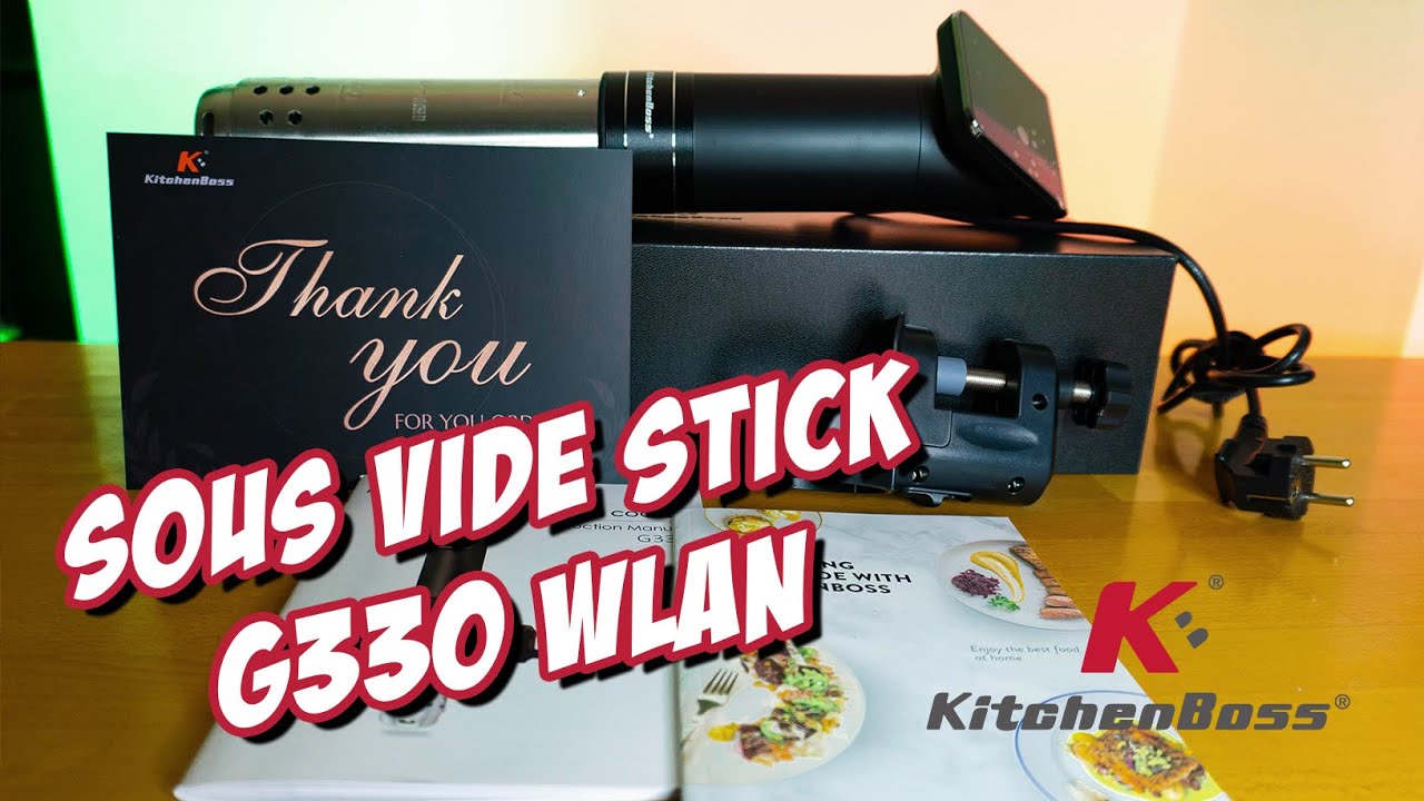 Produktvorstellung Sous Vide Stick G330 von Kitchenboss | DADs BBQ