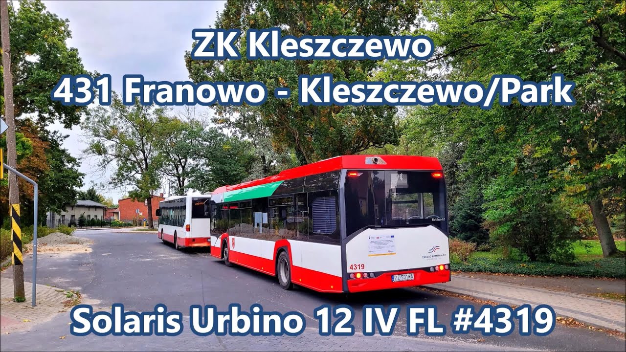 ZK Kleszczewo - linia 431, Solaris Urbino 12 IV FL #4319
