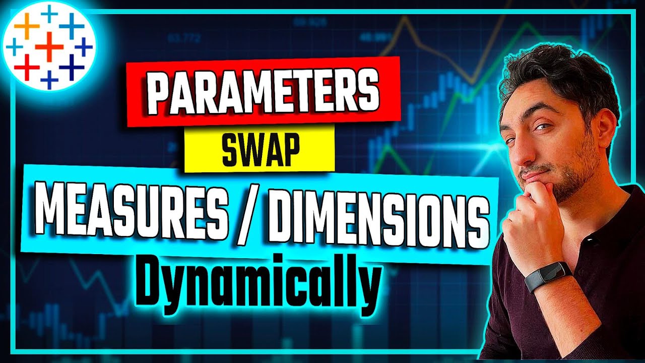 Swap Multiple Measures/Dimensions using Parameters | #Tableau Course #66