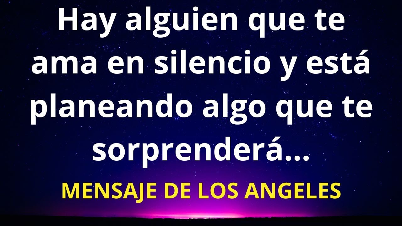 Hay alguien que te ama en silencio y está planeando algo que te sorprenderá...