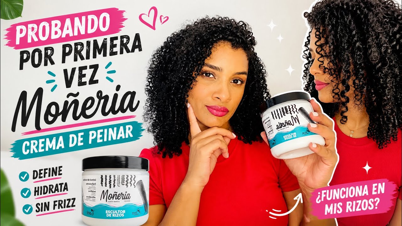 ✅“CREMA de PEINAR MOÑERIA de BOE COSMETICS: Opinión Sincera ” #cabellorizado #curlyhair 