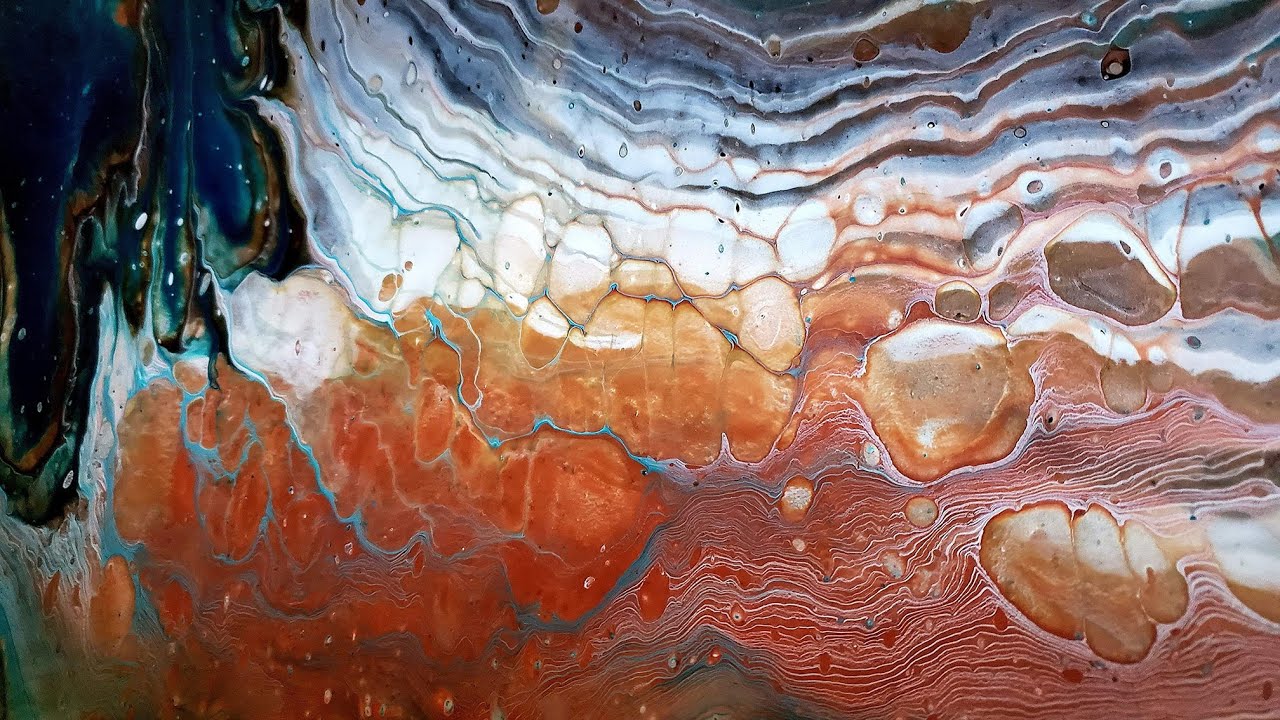 Aprhrodite Arrives! Stunning 24x24 Fantasy Pour! She's Beautiful 🥰