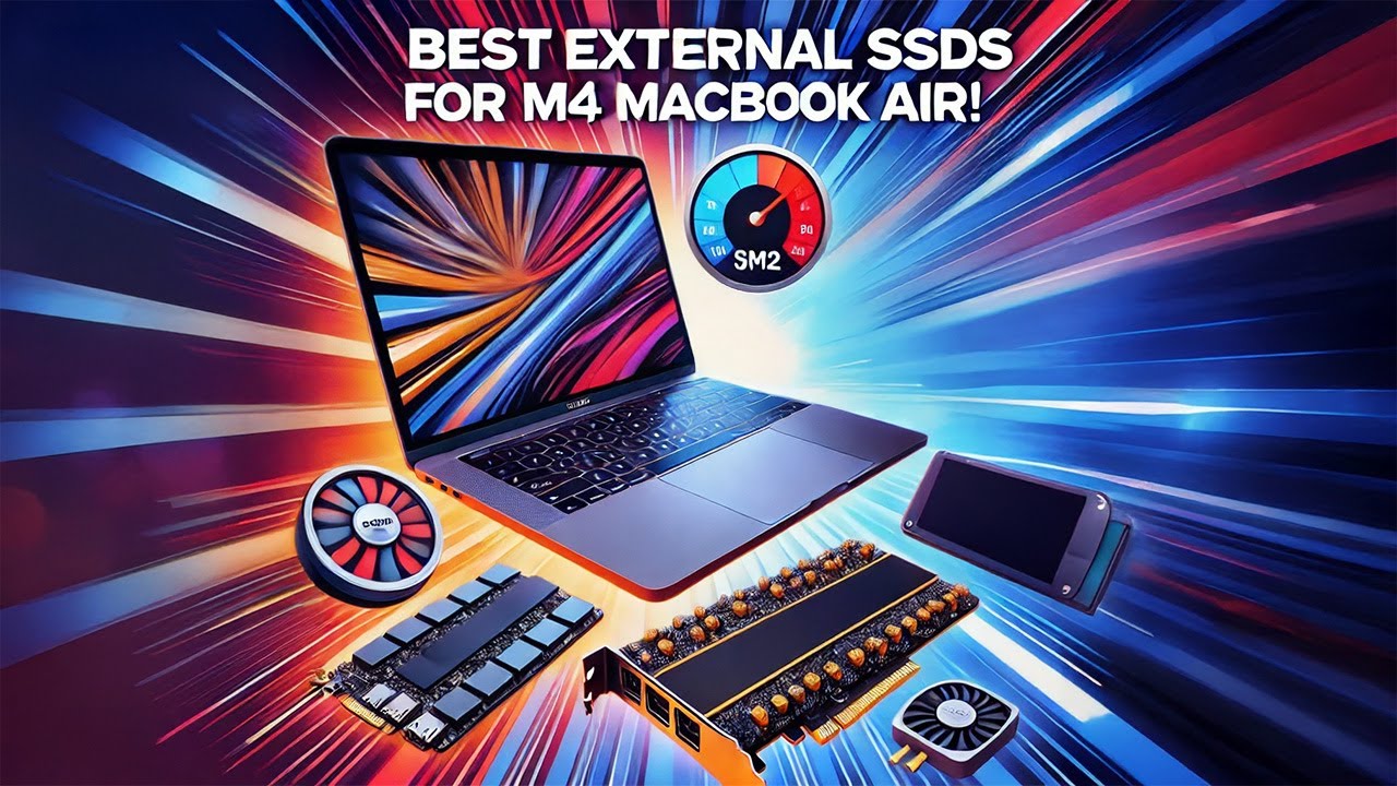 Best External SSDs for the M4 MacBook Air - Speed, Reliable & Portable!