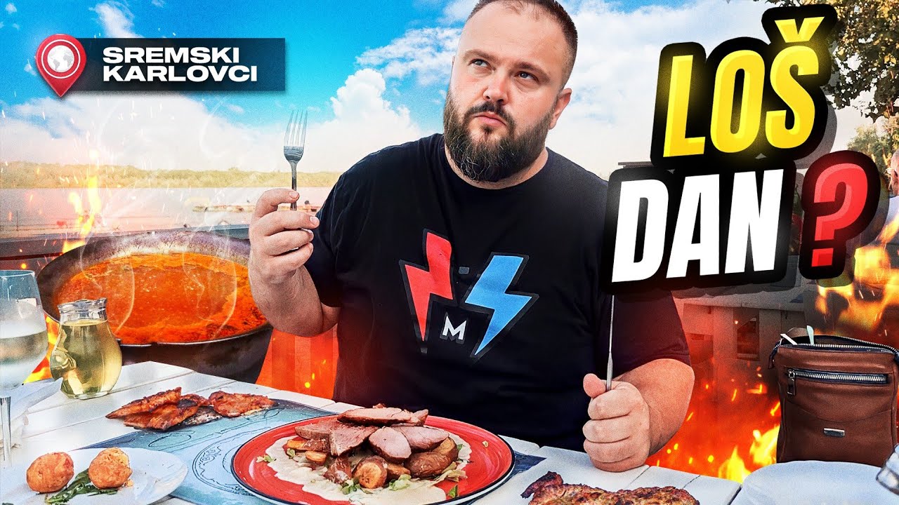 KAKVA JE HRANA u FENSI RESTORANU na DUNAVU ?!? Pasent - Sremski Karlovci