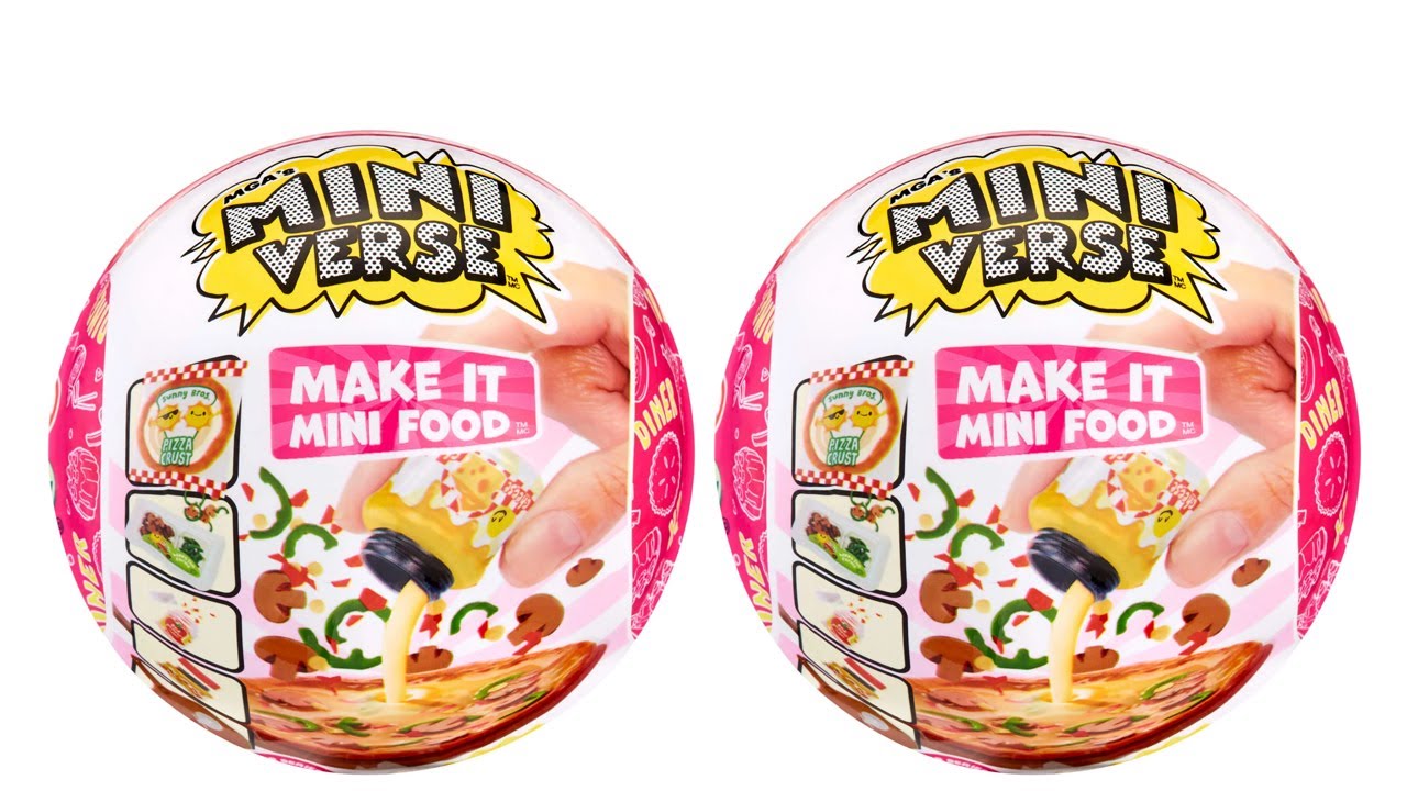 Mini Verse Make It Mini Diner Series 2 DIY Resin Craft Unboxing Review