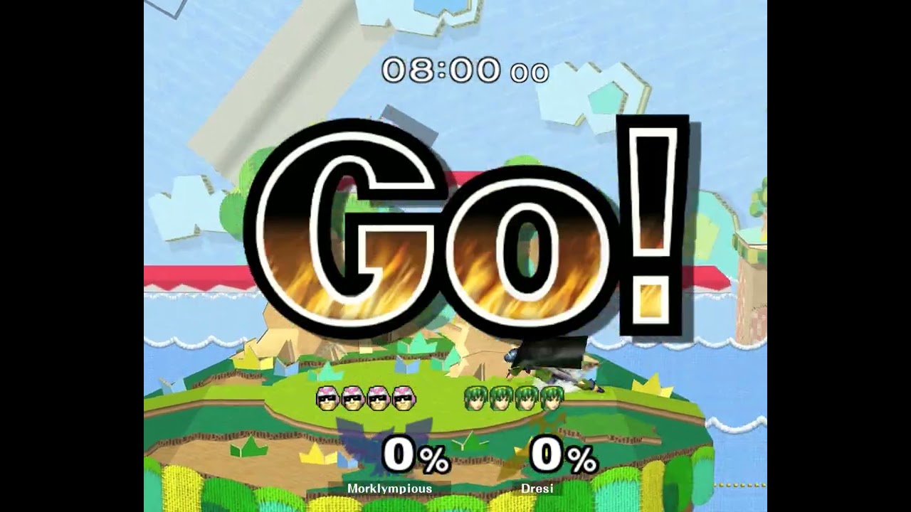 Big Dawg — LR1 — Morklympious ⟮Falcon⟯ vs Dresi ⟮Peach, Marth⟯